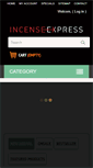 Mobile Screenshot of incenseexpress.com
